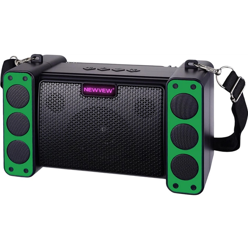 Портативна акустика NEWVEW NV-9172 Solar Panel/BT/USB/TF/FM Green (NWVW-NV-9172-GN) Тип портативна акустика