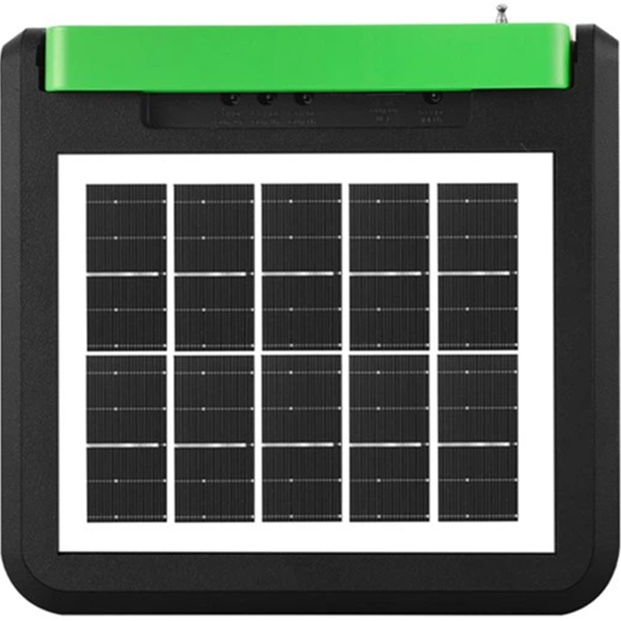 Портативна акустика NEWVEW NV-9218 Solar Panel/BT/USB/TF/FM Green (NWVW-NV-9218-GN) Додатково Сонячна панель для автономної підзарядки