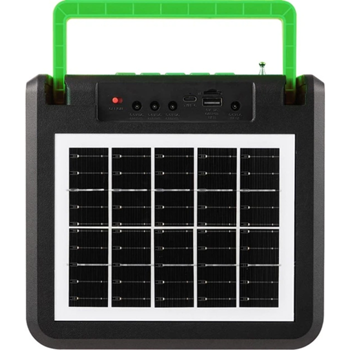 Портативна акустика NEWVEW NV-9218 Solar Panel/BT/USB/TF/FM Green (NWVW-NV-9218-GN) Тип портативна акустика