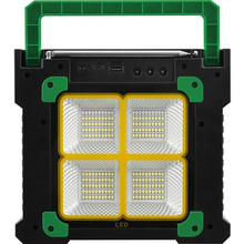 Портативна акустика NEWVEW NV-9153 Solar Panel/BT/USB/TF/FM Green (NWVW-NV-9153-GN)