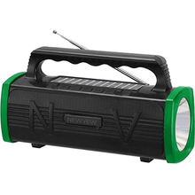 Портативна акустика NEWVEW NV-9010 Solar Panel/BT/USB/TF/FM Green (NWVW-NV-9010-GN)