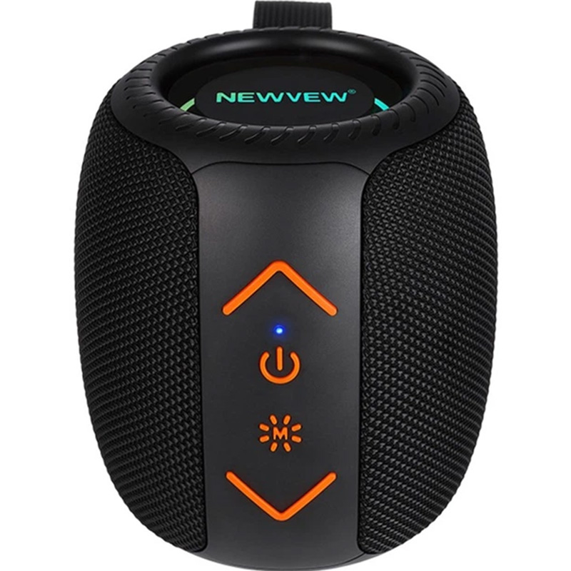 Портативна акустика NEWVEW NV-9242 BT/USB/TF/FM/TWS Black (NWVW-NV-9242-BK)