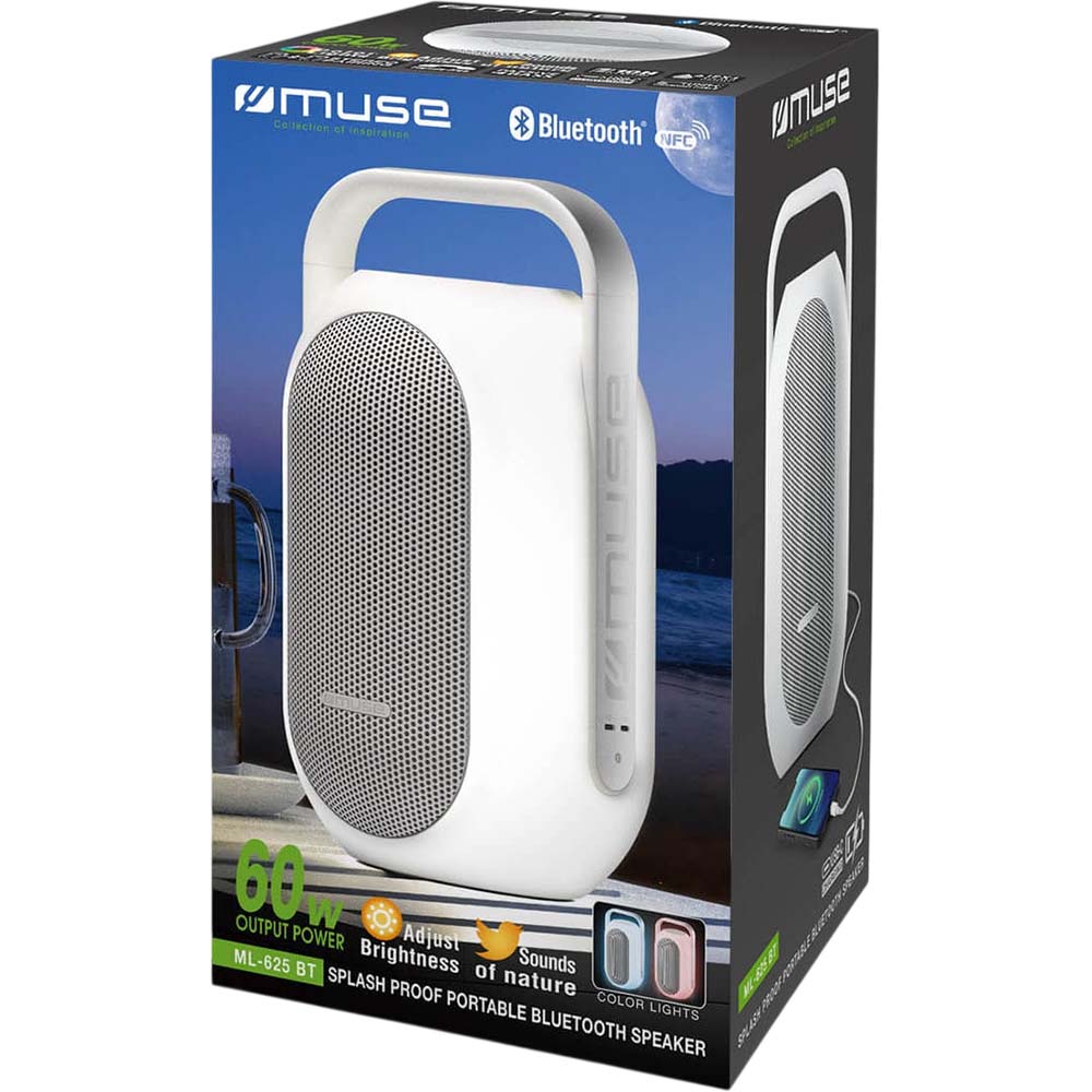 Портативная акустика MUSE ML-625 BT Коммуникации NFC