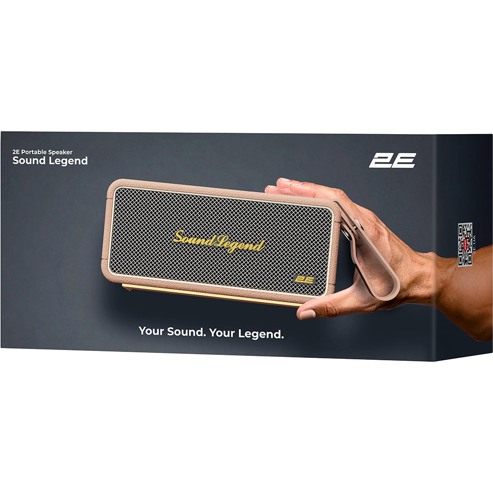 В интернет магазине Портативная акустика 2E SoundLegend 80Вт Brown (2E-BSSLWBN)