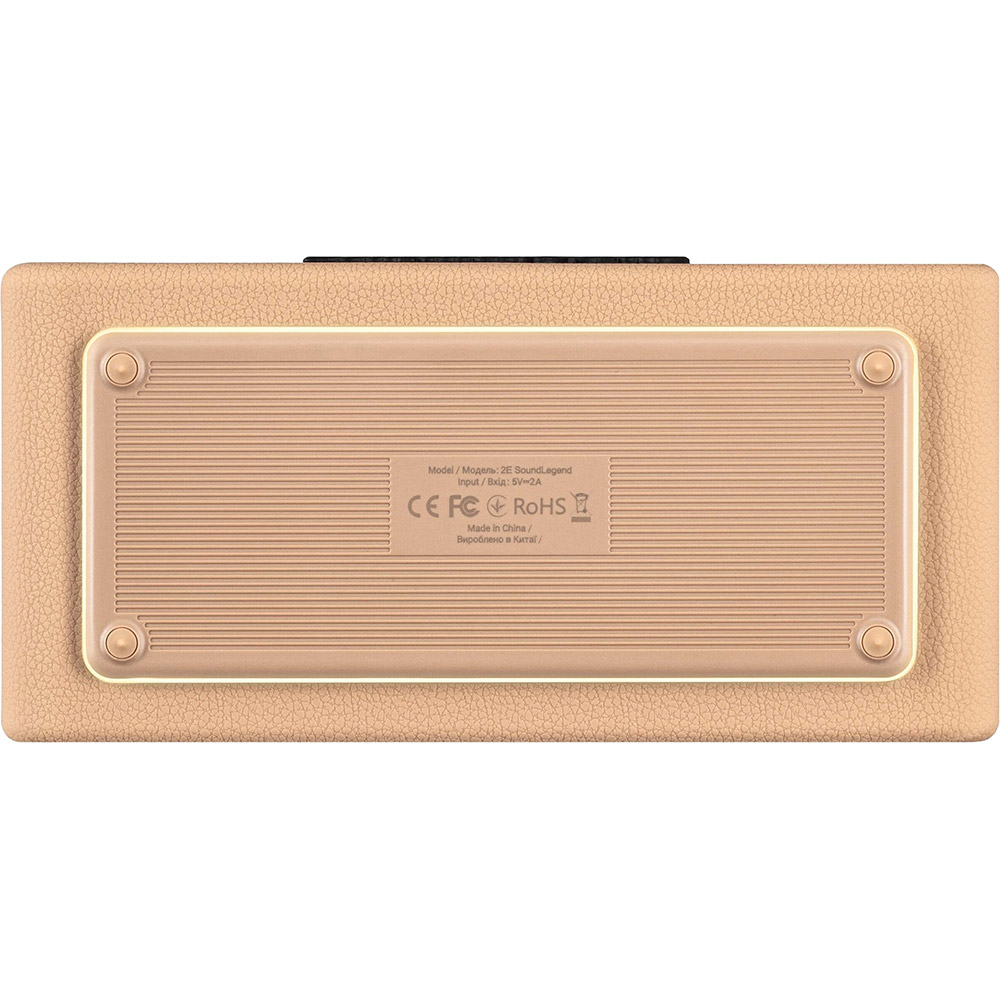 Изображение Портативная акустика 2E SoundLegend 80Вт Brown (2E-BSSLWBN)
