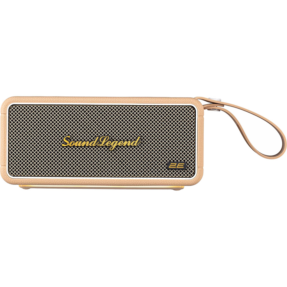 Портативная акустика 2E SoundLegend 80Вт Brown (2E-BSSLWBN)