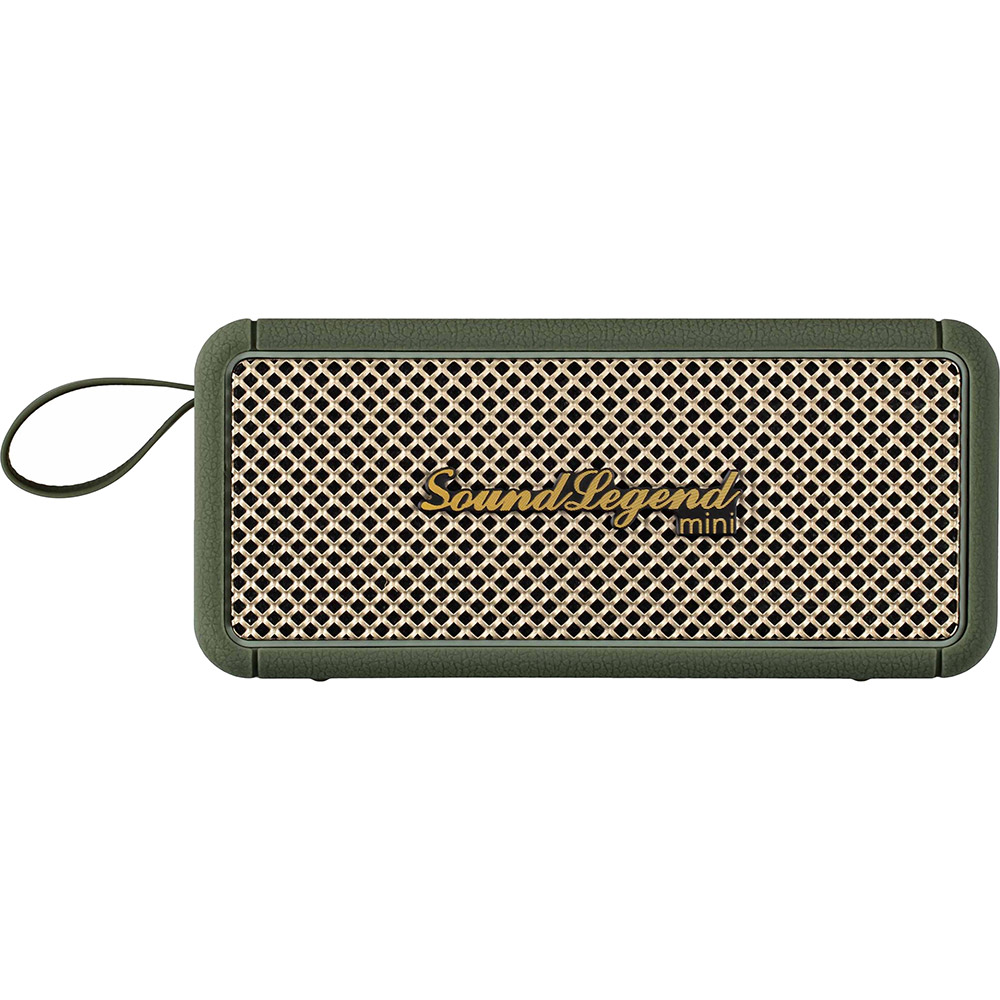 Портативна акустика 2E SoundLegend Mini 40Вт Green (2E-BSSLMWGN) Додатково функція Hands-Free; Захист IPX6;
