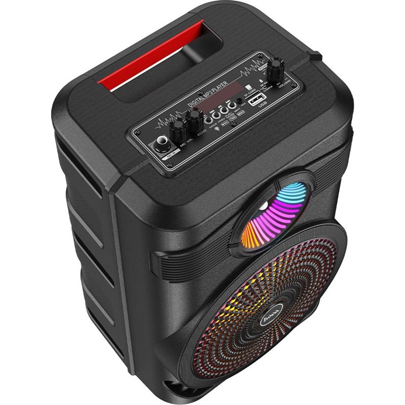 Портативная акустика HOCO BS46 Mature Black (6931474754080) Мощность 10