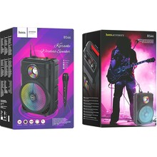 Портативная акустика HOCO BS46 Mature Black (6931474754080)