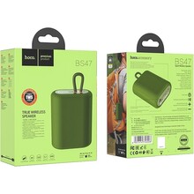 Портативна акустика HOCO BS47 Uno Army Green (6931474756008)