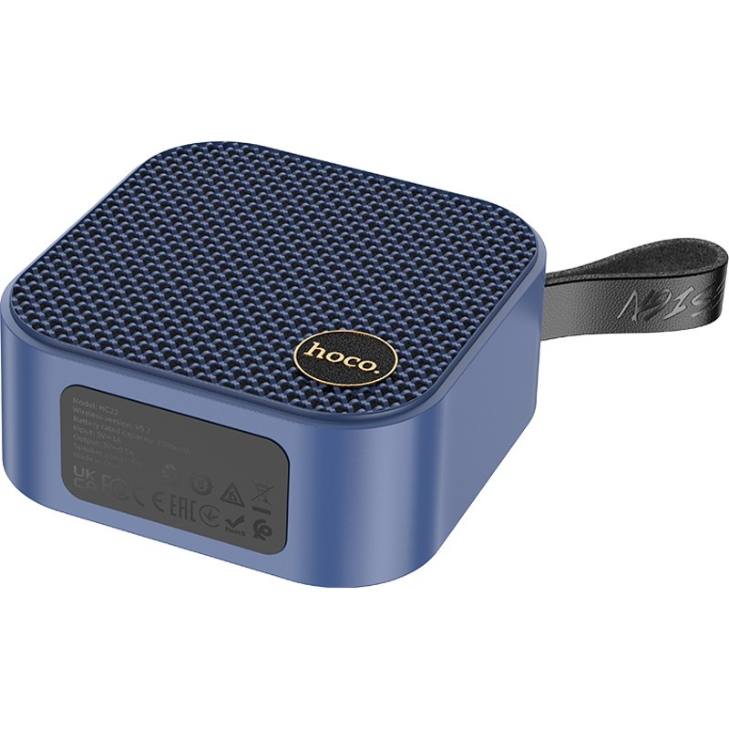 Портативна акустика HOCO HC22 Auspicious Sports Blue (6931474798886) Тип портативна акустика