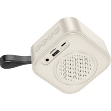 Портативна акустика HOCO HC22 Auspicious Sports Paint White (6931474798893)