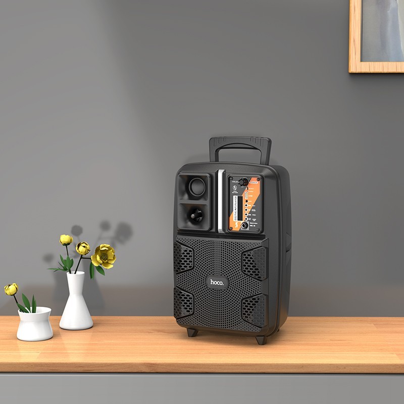 Зображення Портативна акустика HOCO BS37 Dancer Black (6931474727602)