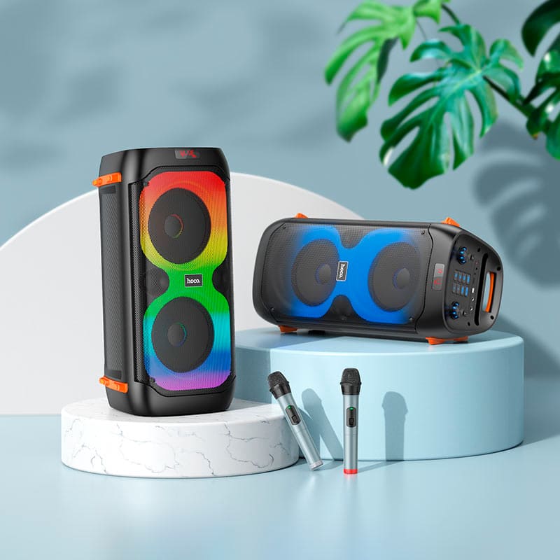 Фото Портативна акустика HOCO BS53 Manhattan Black (6931474781116)