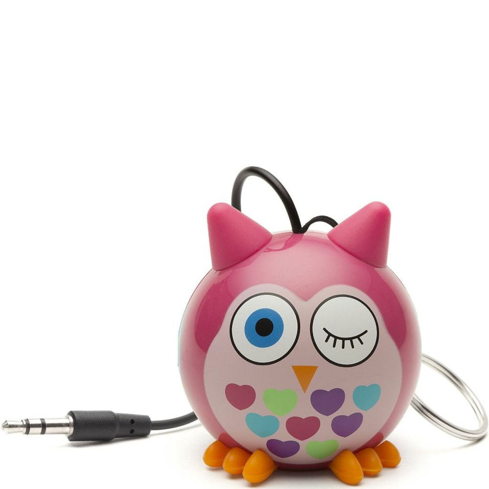 Портативна акустика KIT KS Mini Buddy Speaker Owl (Pink) (KSNMBOWL)