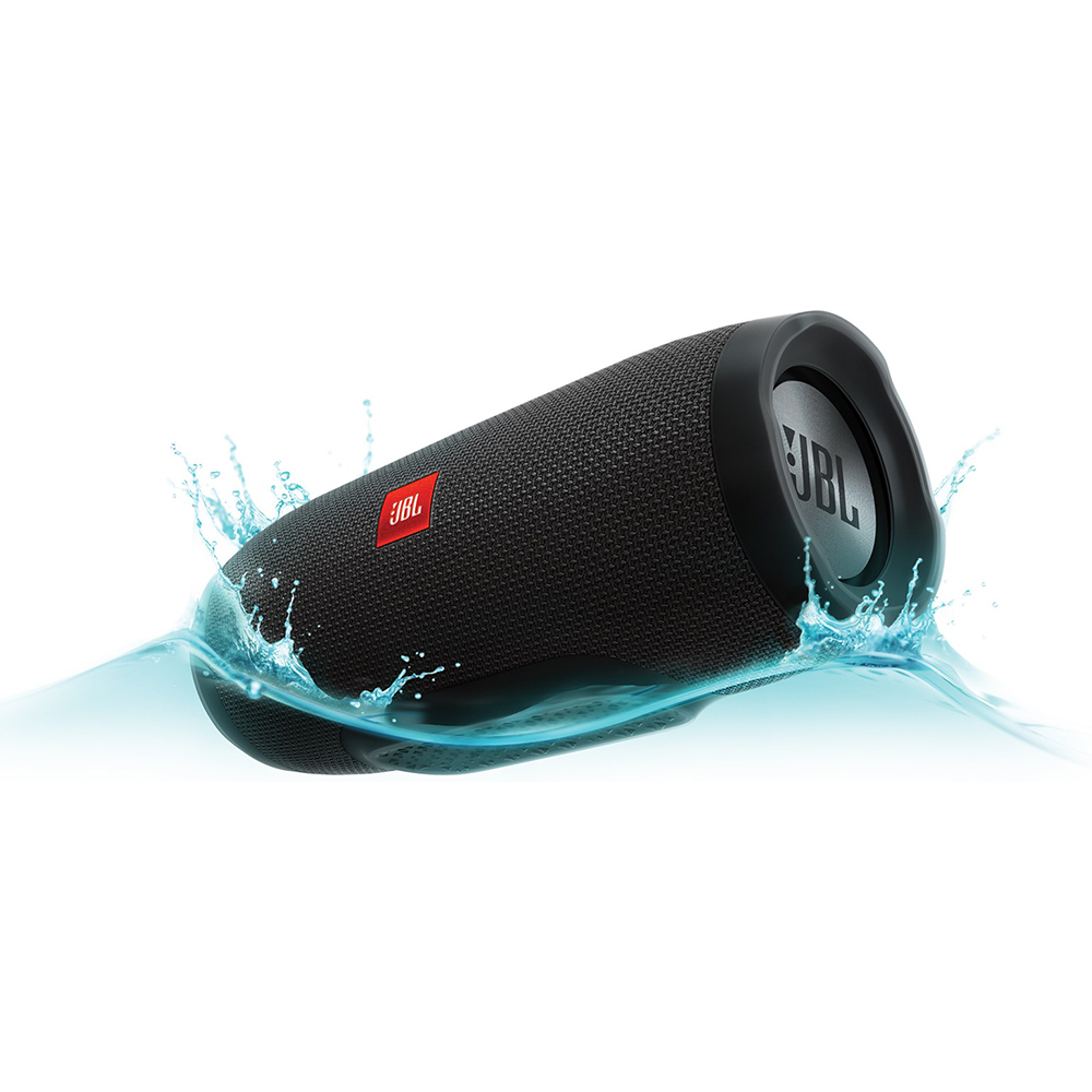 Портативна акустика JBL Charge 3 Black (JBLCHARGE3BLKEU) Формат 2.0