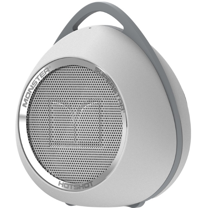 Портативна акустика MONSTER SuperStar HotShot White with Chrome (MNS-129290-00) Комунікації Bluetooth