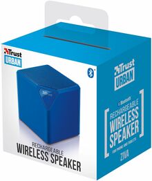 Портативна акустика TRUST Ziva Wireless Bluetooth Speaker blue (21716)