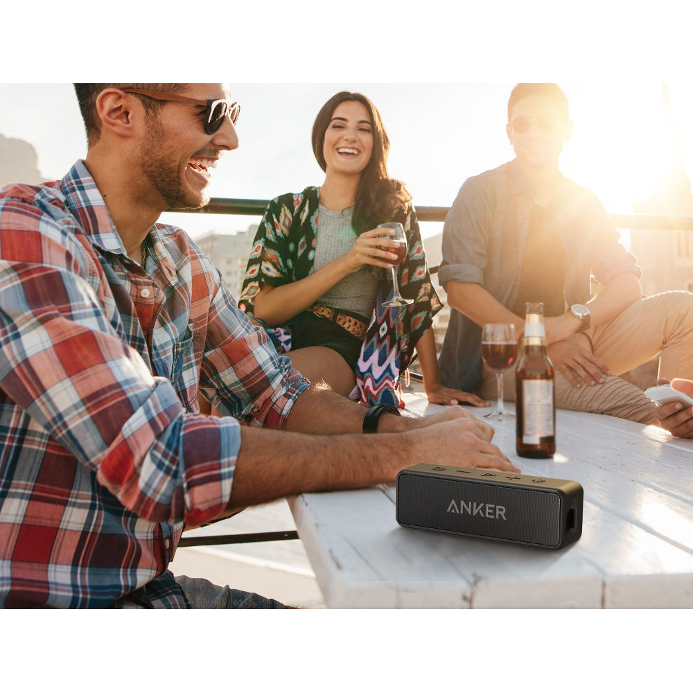 Портативная акустика ANKER SoundCore 2 (A3106H11) Black Частотный диапазон 70 - 20000