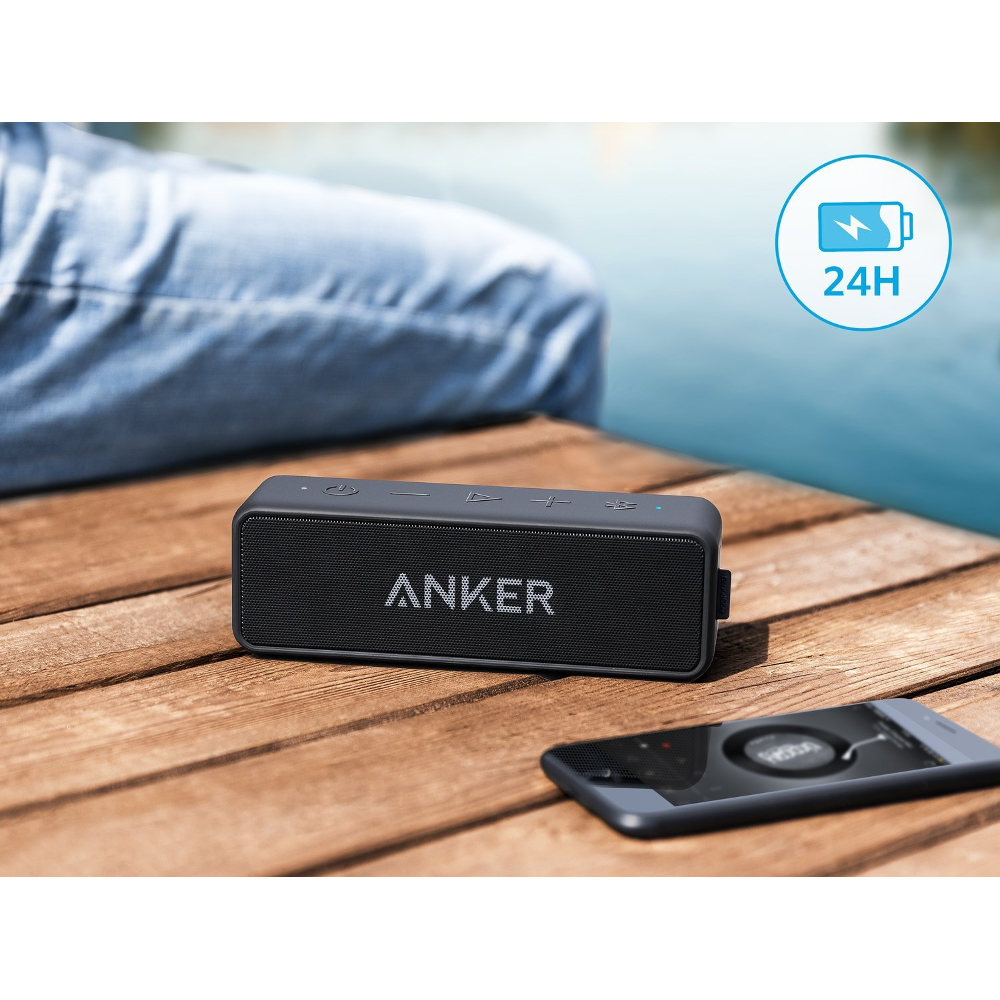 Внешний вид Портативная акустика ANKER SoundCore 2 (A3106H11) Black