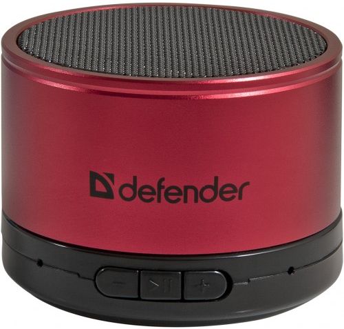 Портативная акустика DEFENDER 1.0 Wild Beat Red (65556)