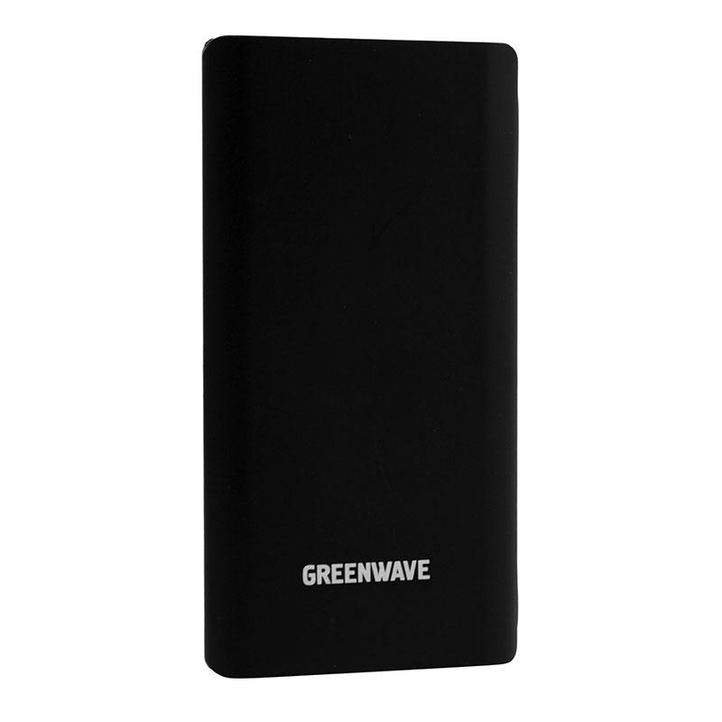 Портативна акустика GREENWAVE PS-QR-2040+ зарядний пристрій GREENWAVE PB-US-4000 black Комунікації картрідер