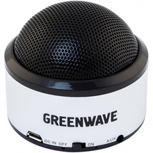 Портативна акустика GREENWAVE PS-300М black-silver (00-00031226)