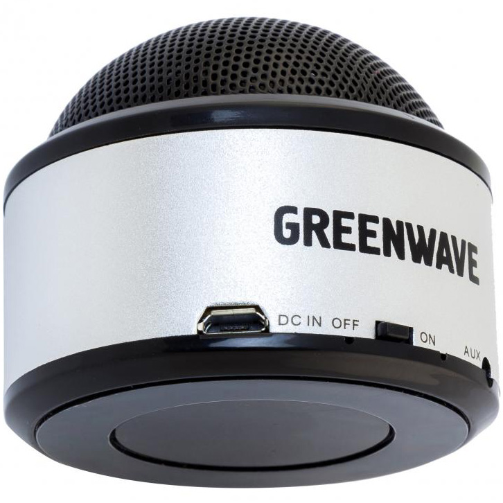 Портативная акустика GREENWAVE PS-300М black-silver (00-00031226) Тип портативная акустика