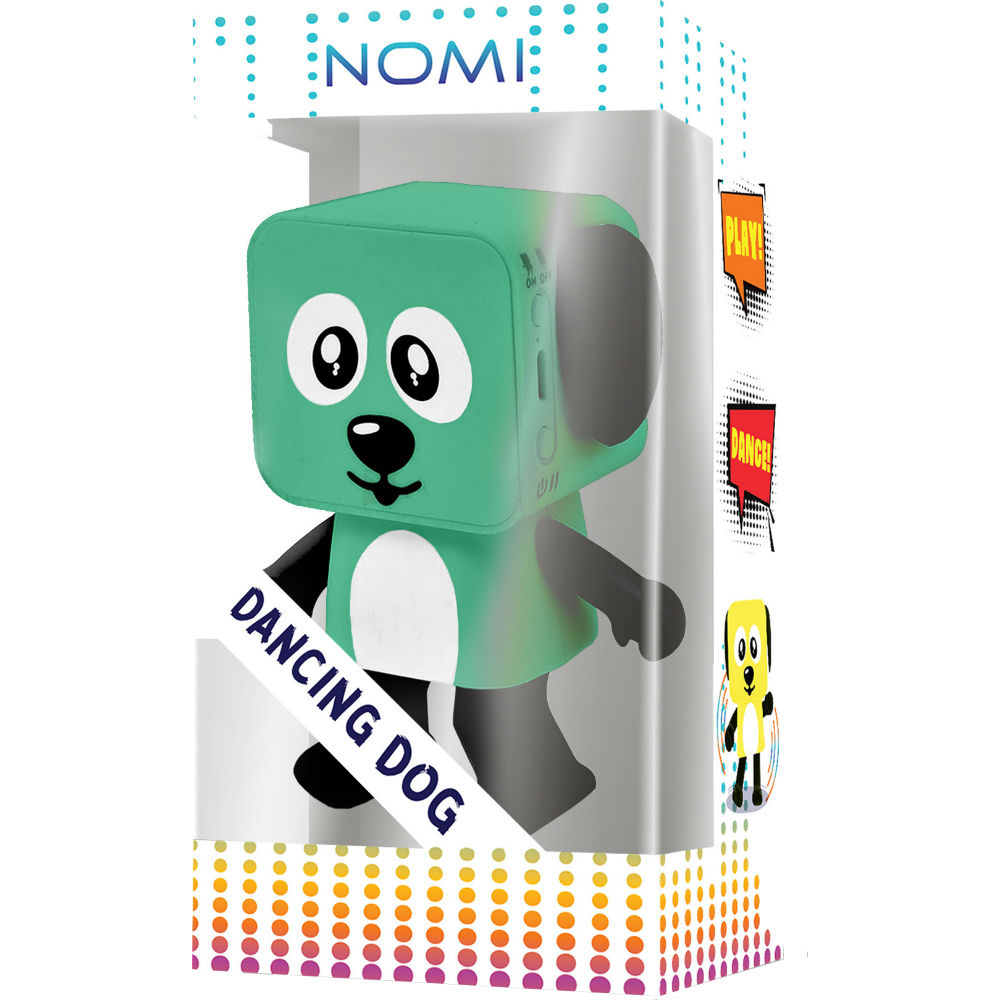 Портативная акустика NOMI Dancing Dog BT 911 Green (379595) Мощность 5