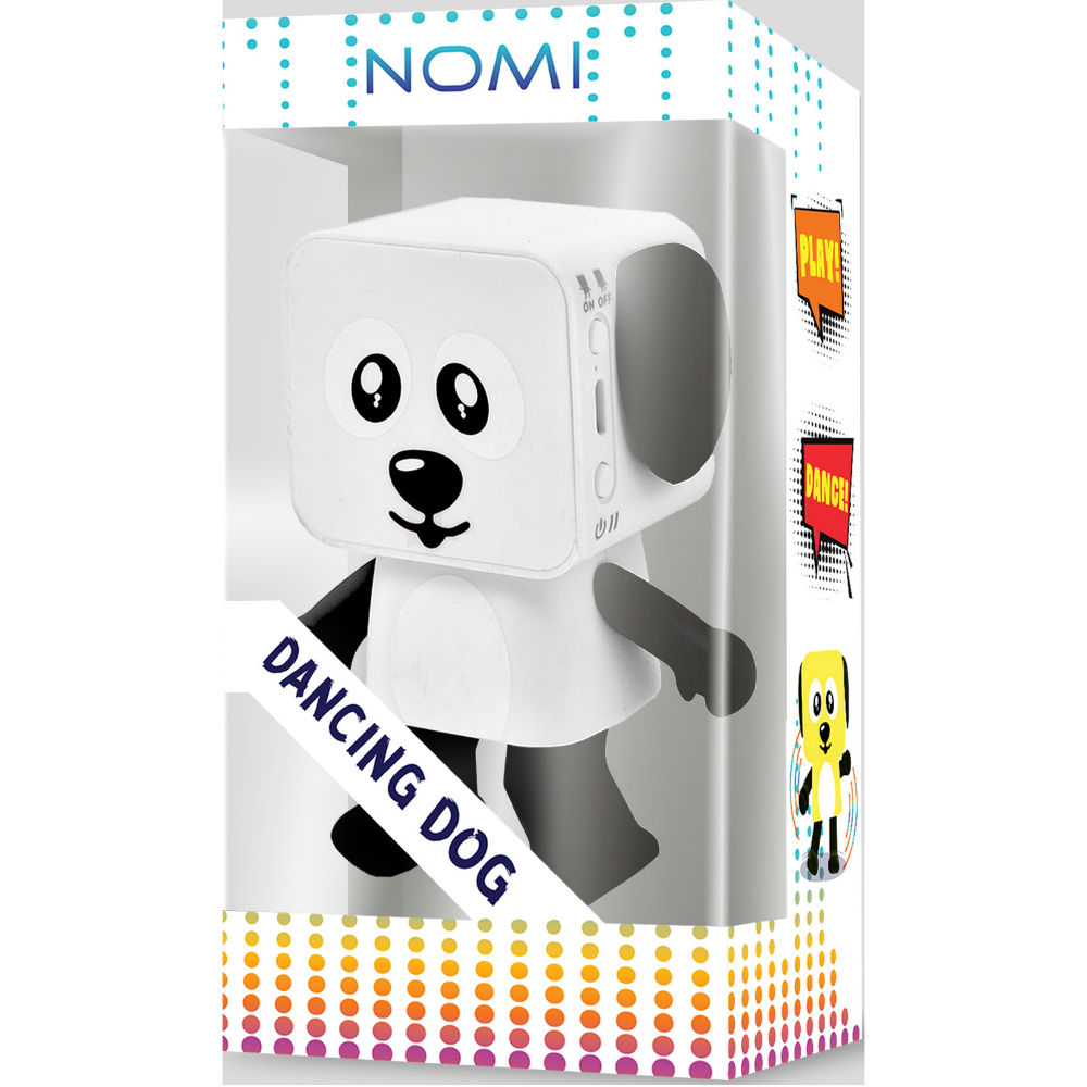 Портативная акустика NOMI Dancing Dog BT 911 White (379593) Мощность 5