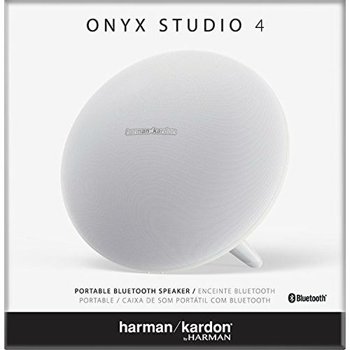 Зовнішній вигляд Портативна акустика HARMAN-KARDON Onyx Studio 4 White (HKOS4WHTEU)