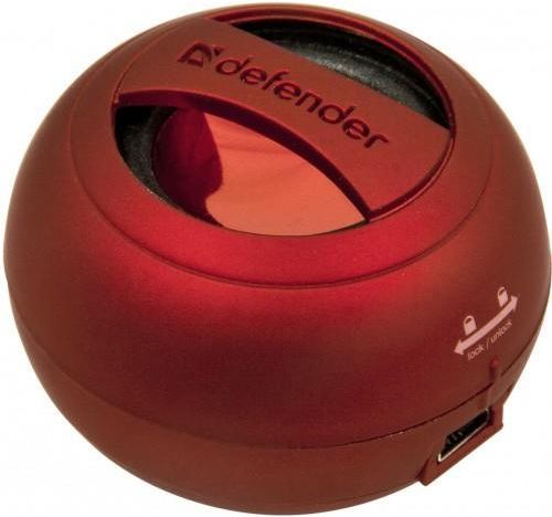 Портативная акустика DEFENDER Soundway Red (65559) Тип портативная акустика