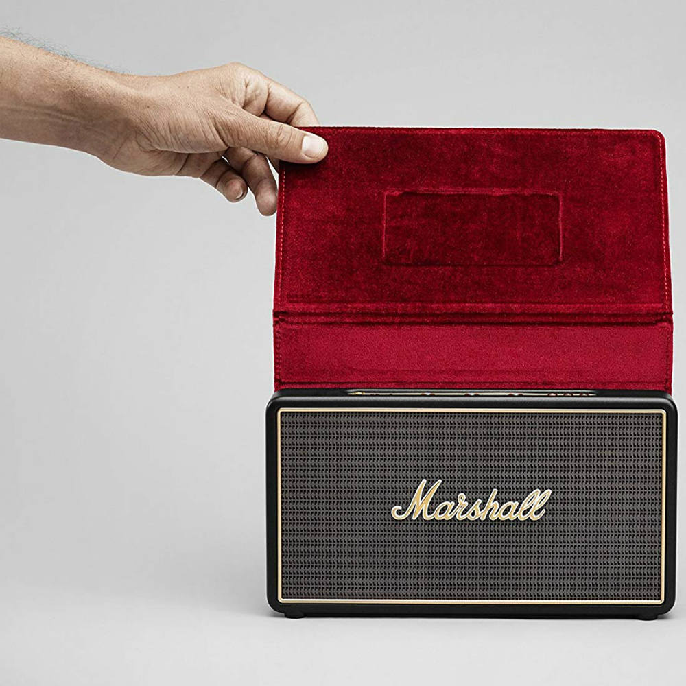 Фото Портативна акустика MARSHALL Portable Speaker Stockwell Black with Case (4091451)