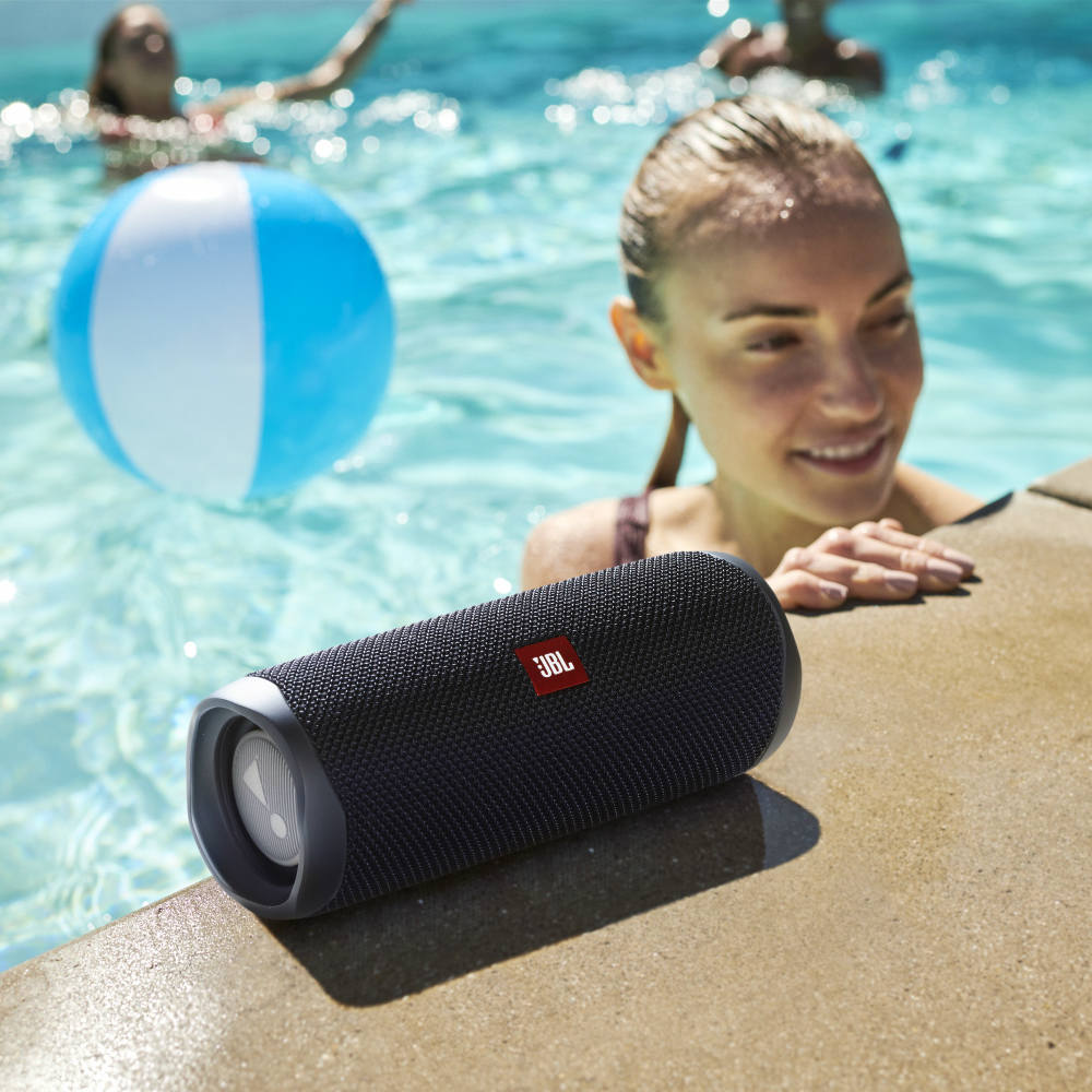 Заказать Портативная акустика JBL Flip 5 Black (JBLFLIP5BLK)