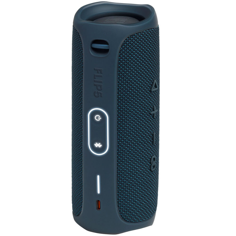 Портативная акустика JBL Flip 5 Blue (JBLFLIP5BLU) Мощность 20