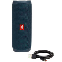 Портативная акустика JBL Flip 5 Blue (JBLFLIP5BLU)