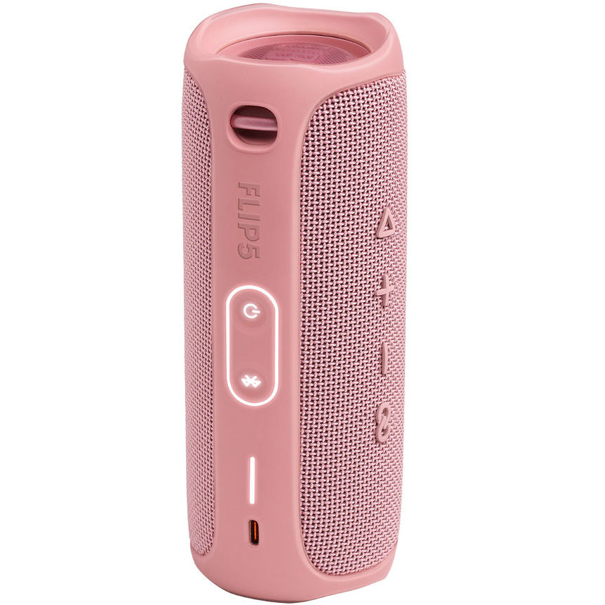 Портативна акустика JBL Flip 5 Pink (JBLFLIP5PINK) Потужність 20