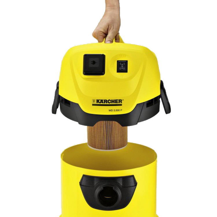 Пылесос KARCHER WD 3 P (1.629-881.0) Тип фильтра микрофильтр