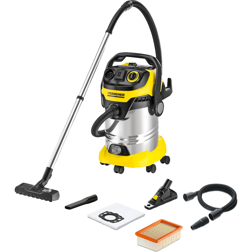 

Пылесос KARCHER WD6P Premium (1.348-282.0), ПЫЛ. ХОЗ.- WD6P Premium НАСАДКА-ПЫЛЕУЛАВЛИВАТЕЛЬ