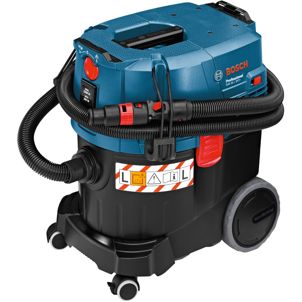 Пылесос строительный BOSCH GAS 35 L SFC+ (06019C3000)