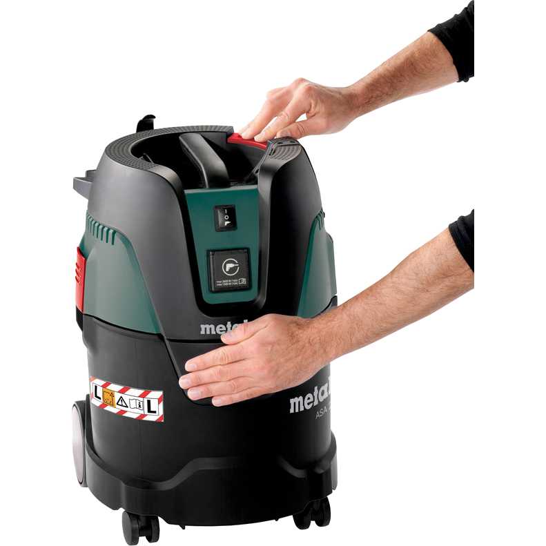 Будівельний пилосос METABO ASA25LPC (602014000) Тип професіональний