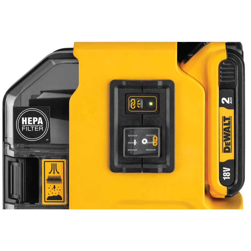 Пилосос DEWALT DWH161D1 Тип акумуляторний