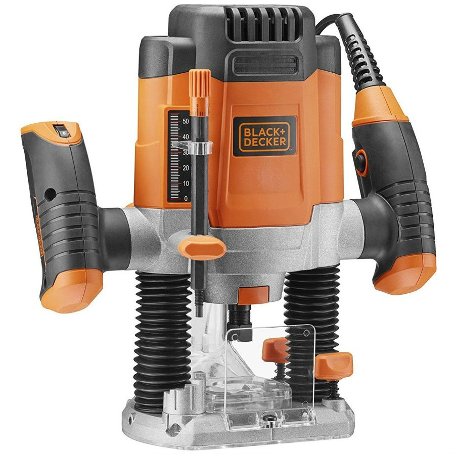 Фрезер Black+Decker KW1200E Хід фрези 55