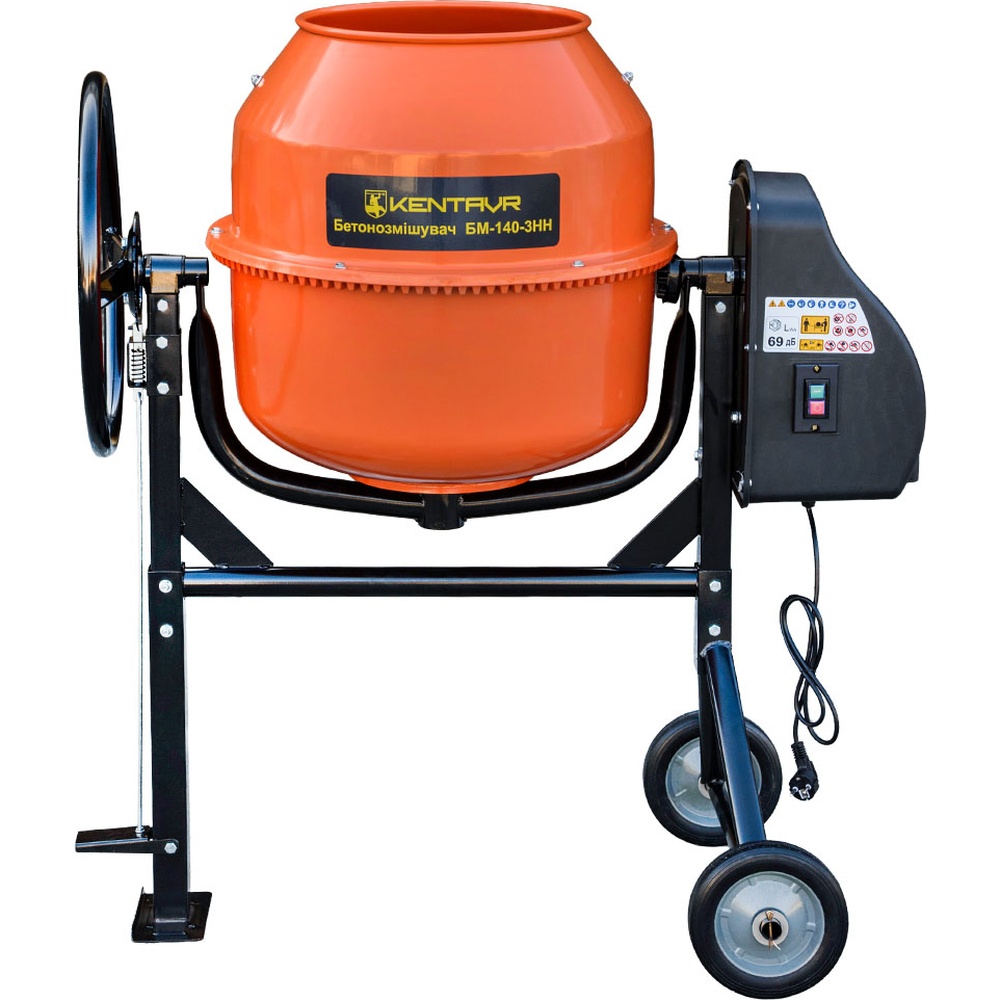 Бетономешалка Кентавр БМ-140-3НН (240506) Тип венцовая
