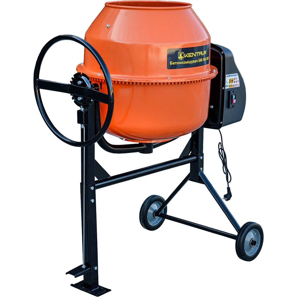 Зовнішній вигляд Бетонозмішувач Кентавр БМ-160-3НН (240507)