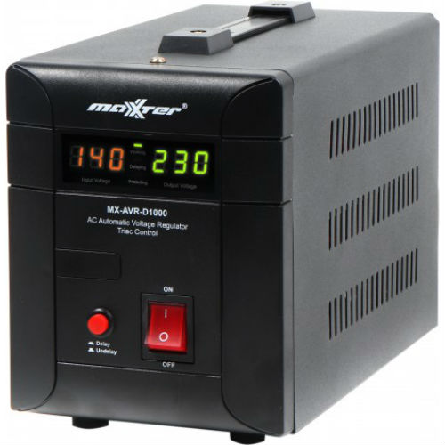 

Стабилизатор напряжения MAXXTER MX-AVR-D1000-01 (1603220), MX-AVR-D1000-01