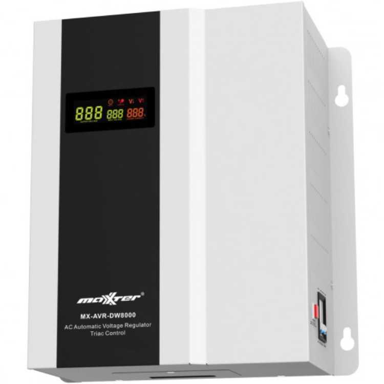 

Стабилизатор напряжения MAXXTER MX-AVR-DW8000-01 (1603224), MX-AVR-DW8000-01