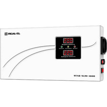 Стабилизатор REAL EL STAB SLIM-1000 White (EL122400007)