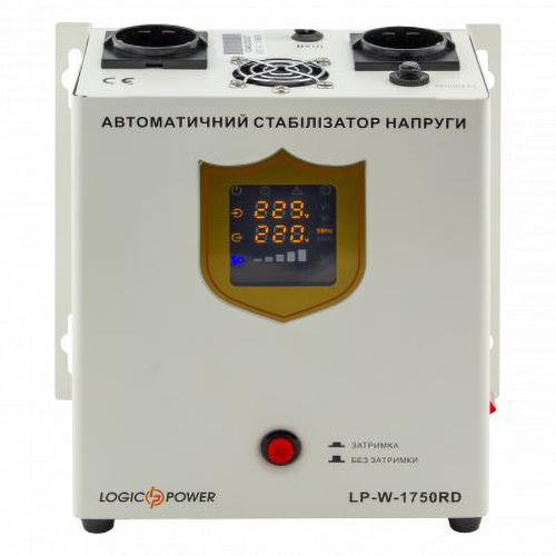 Стабилизатор напряжения LOGICPOWER LP-W-1750RD Количество фаз 1