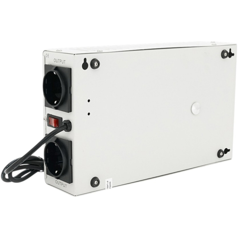 Стабілізатор напруги EUROPOWER SLIM-1000SBR LED 1000VA 700W Кількість фаз 1